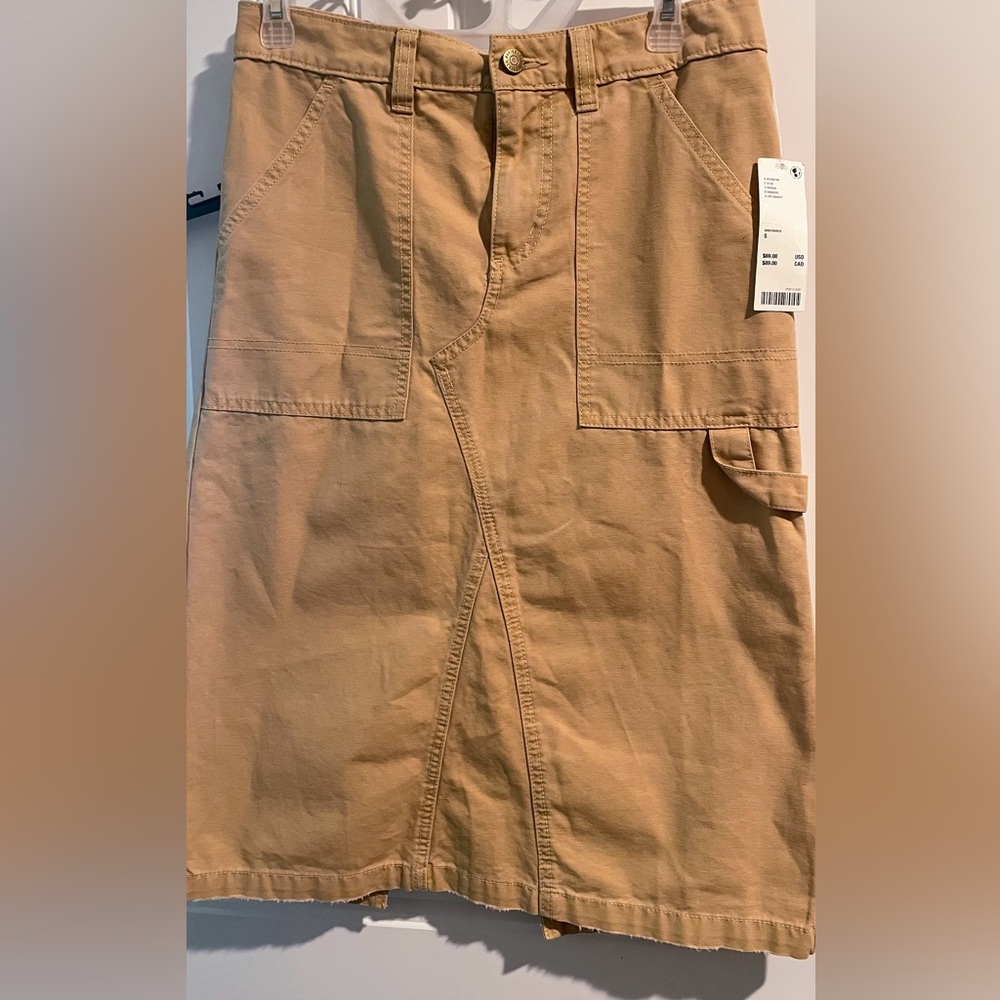 Urban Outfitters Tan A-Line Skirt